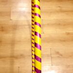 חישוק מתחילים עבה: ורוד- צהוב