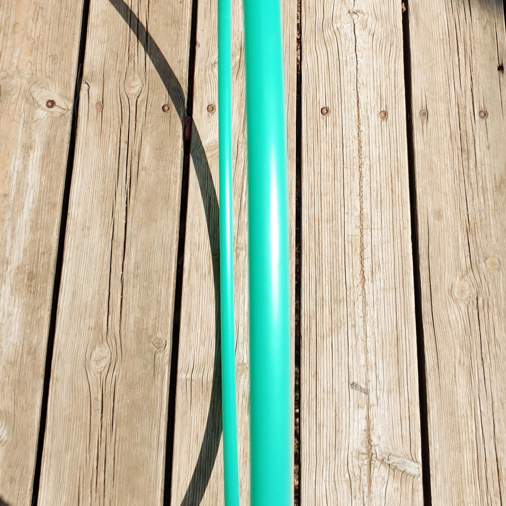 פוליפרו-טוקריז-לאורך.jpg חישוק פוליפרו 5/8 טורקיז קופאנגן (איכות כחול לבן) – תמונה 1